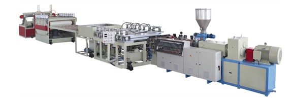 PVC木塑建筑模板生產線