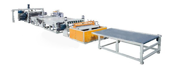 PC、PP、PVC波浪板生產線