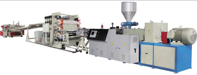 PVC自由發(fā)泡板、厚板、裝飾板生產線